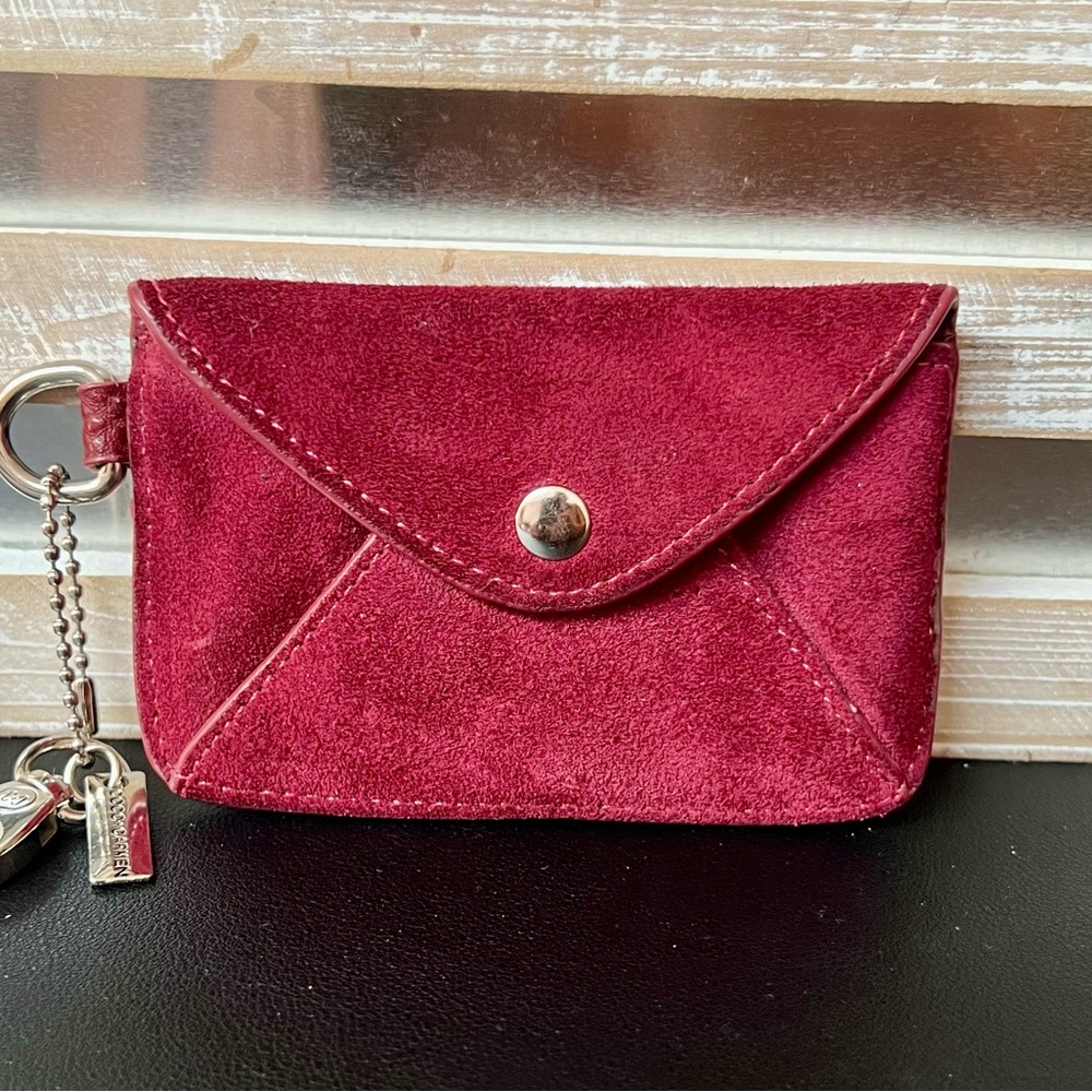 COCO + CARMEN Suede Coin Wallet